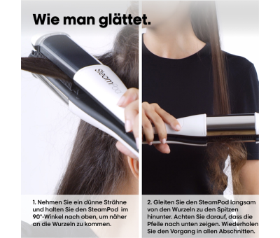 L'Oréal Pro Steampod Dampfglätteisen 4 All-in-One Stylingtool Glacial Utopia Edition inkl. Glättungsserum (19010461) L'Oréal Pro Steampod Dampfglätteisen 4 All-in-One Stylingtool Glacial Utopia Edition inkl. Glättungsserum